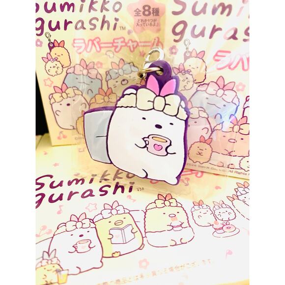 Sumikkogurashi Angelic Ebiten Idol Rubber Charm Shirokuma - Picture 1 of 3